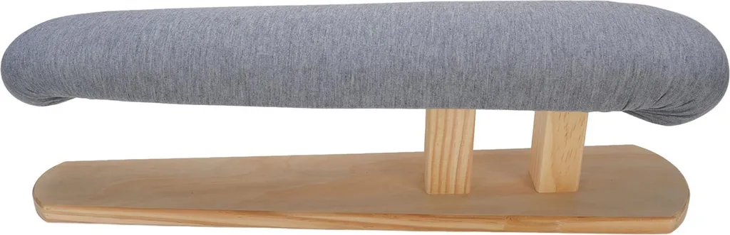 Planche à repasser buanderie domestique avec plateau bois multi-usage