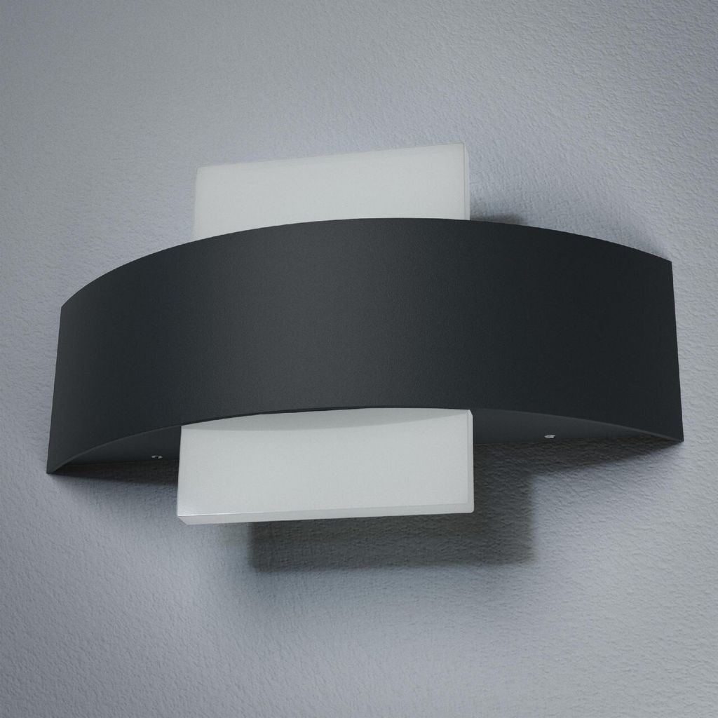 Ledvance Außenleuchte Endura Style Shield dunkelgrau Up- & Produktbild 12