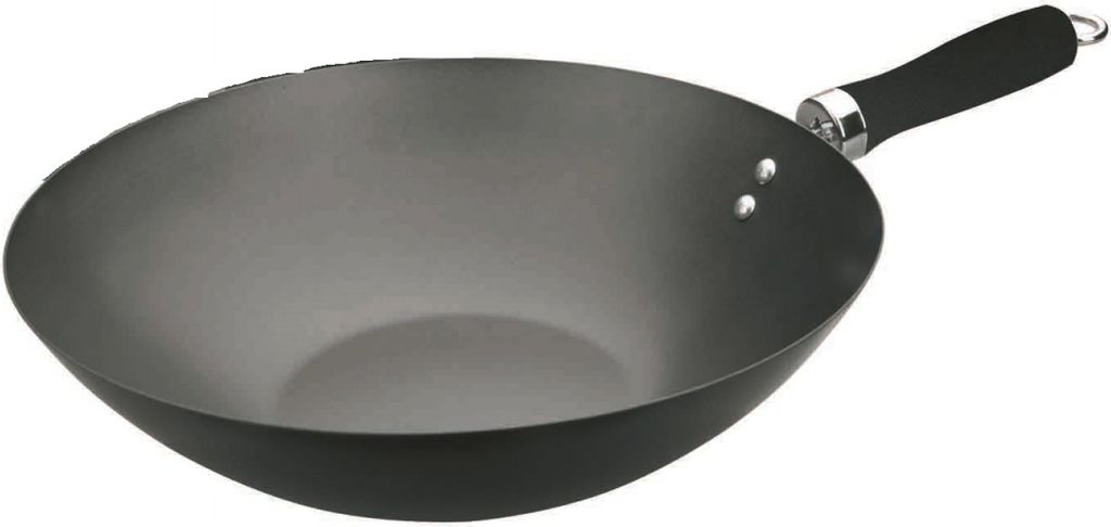 Wok Ibili-Moka in acciaio, 30x8 cm, nero Immagine del prodotto 