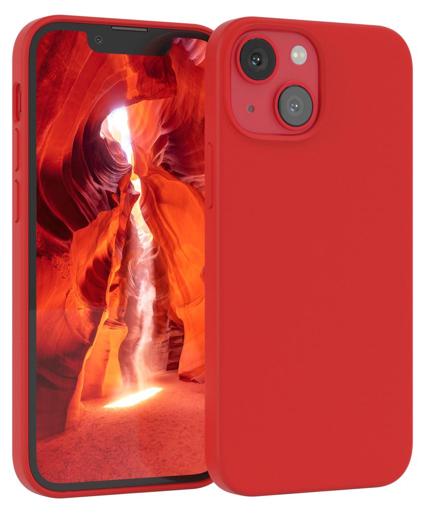 EAZY CASE Silikonhülle für Apple iPhone 13 Mini Silikon Produktbild 