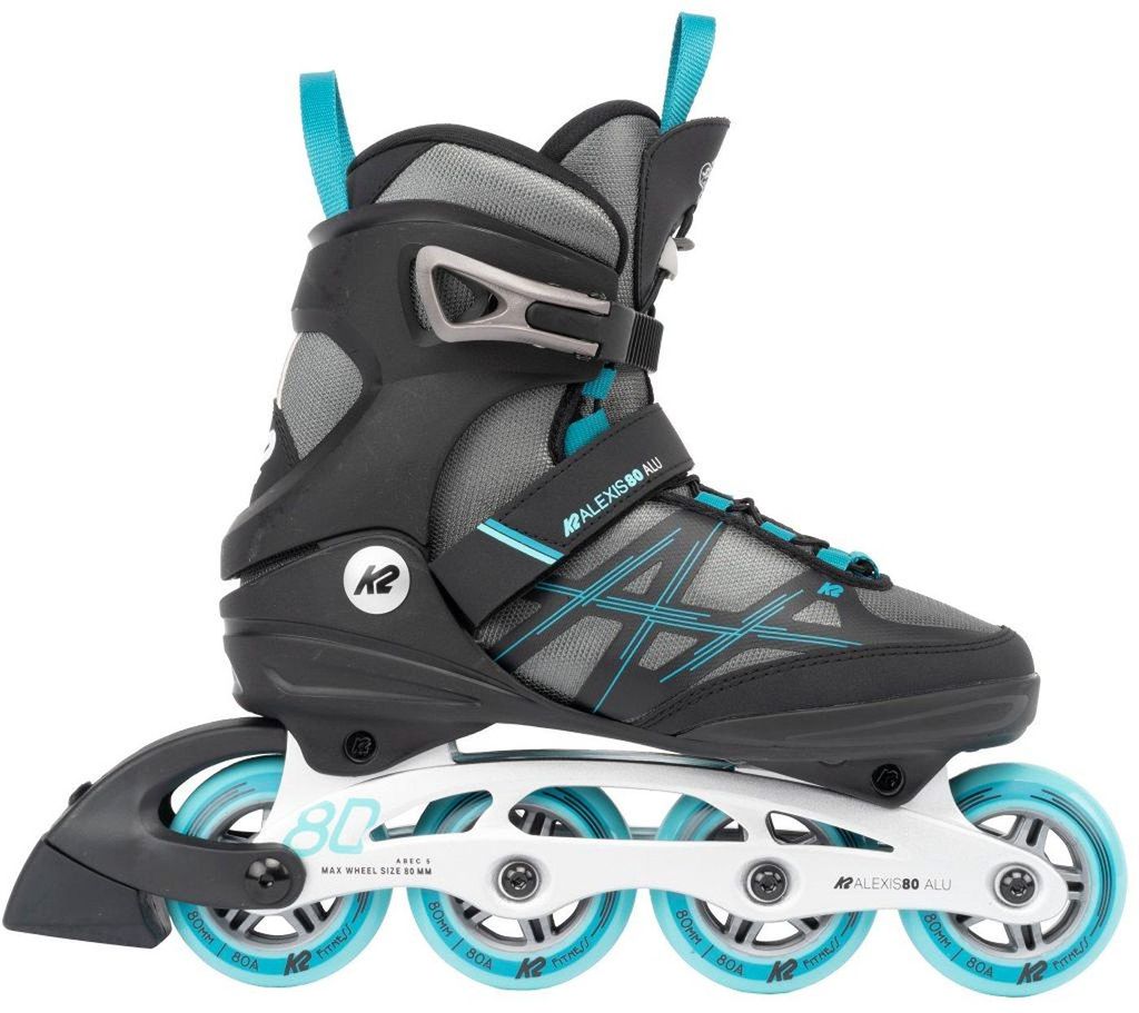 K2 Skates ALEXIS 80 ALU patins à roulettes inline dames Image du produit 