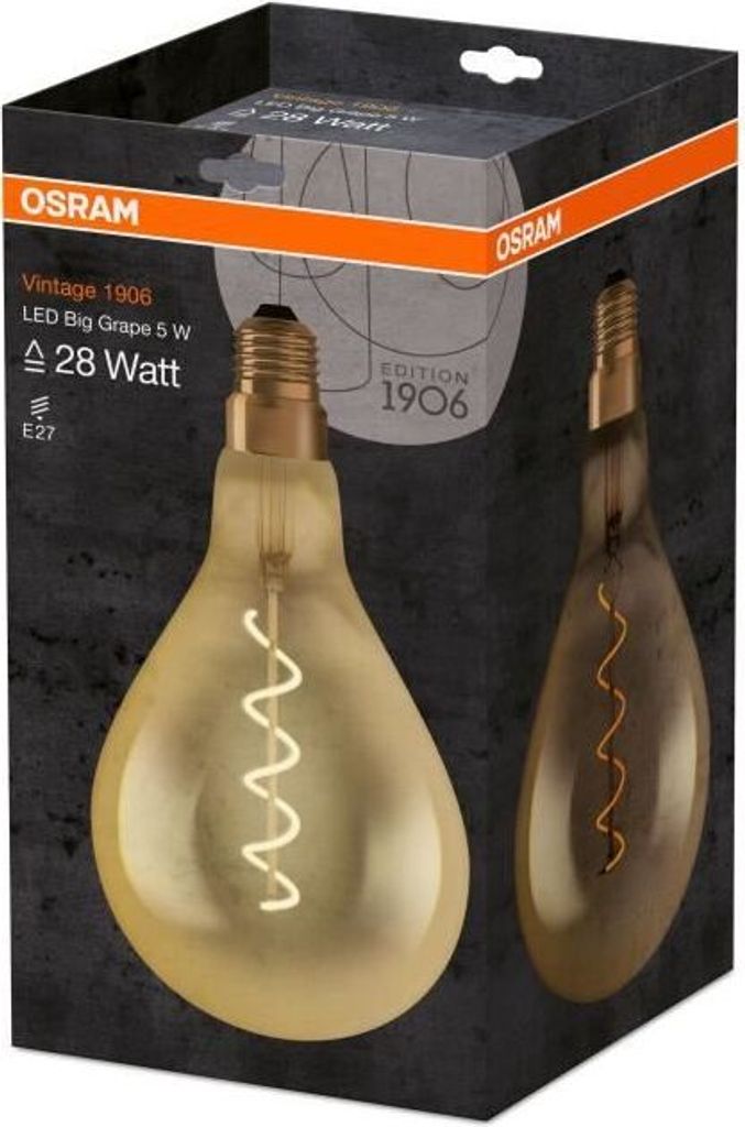 Amp.led Standard 160mm édition 1906 Claire Filament Or 5w2 Image du produit 