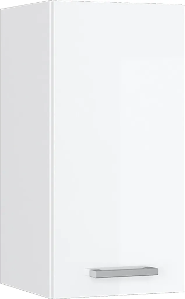 Vicco Mobile Pensile R-Line 30 cm - Montaggio Facile Bianco Lucido