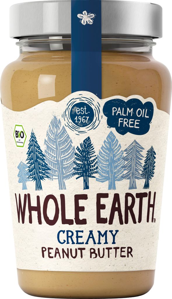 Whole Earth Erdnussbutter Creamy 340g - Produktbild 