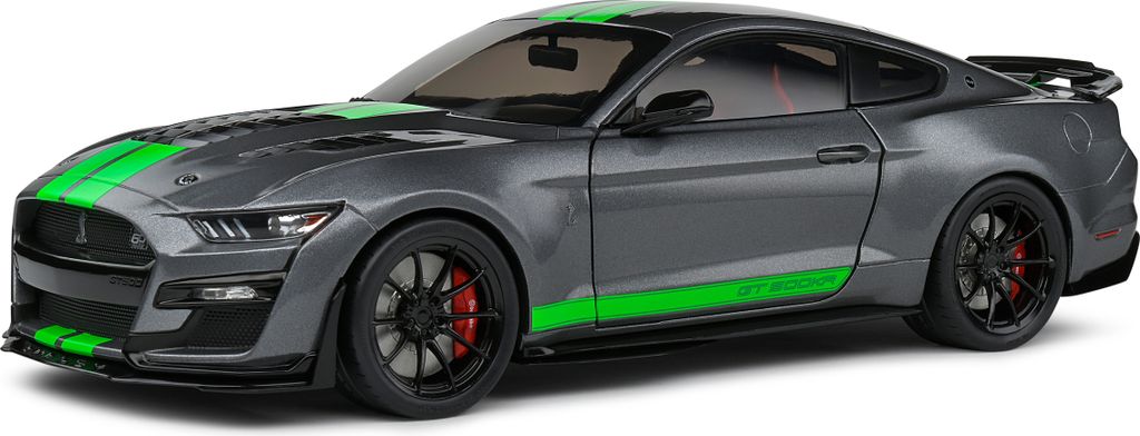 Modellauto 1:18 Ford Shelby GT500 grau-grün Produktbild 1