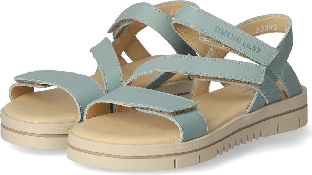 Däumling Sandalen Kinder Glattleder Blau Größe: 32