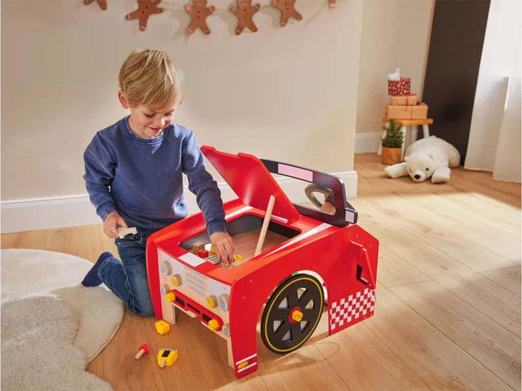 Playtive Auto-Mechaniker, aus Echtholz Kinder Spiel Produktbild 4