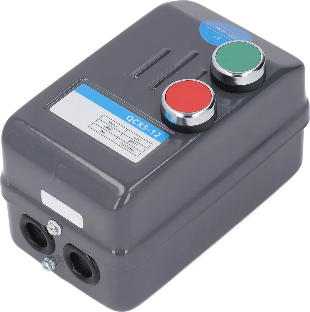 Commande pour compresseur triphasé 380V et pompe hydraulique 4kW