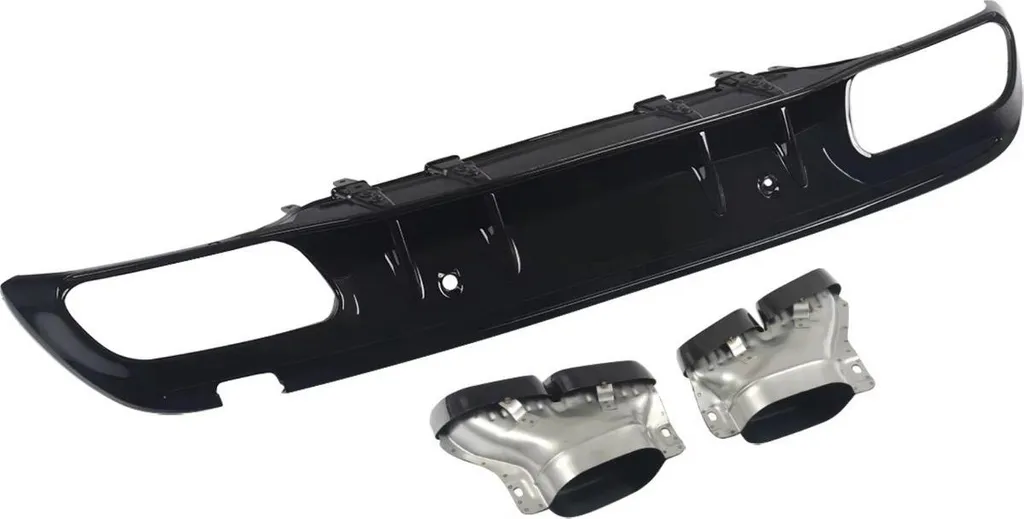 Diffuseur Arrière W205 Look C63 - Solution Style pour Mercedes 15-21 - 5