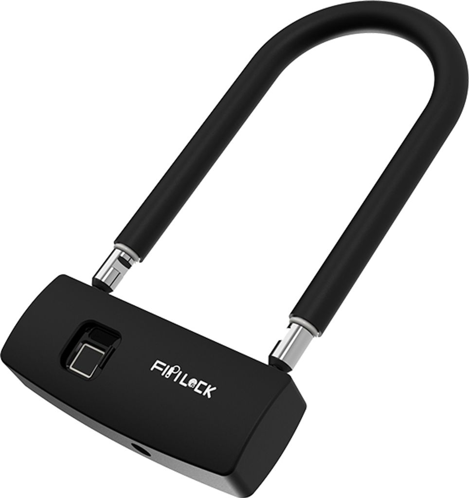 Hyrican Smart Lock, Fingerabdruck-Bügelschloss U-Form, Produktbild 3