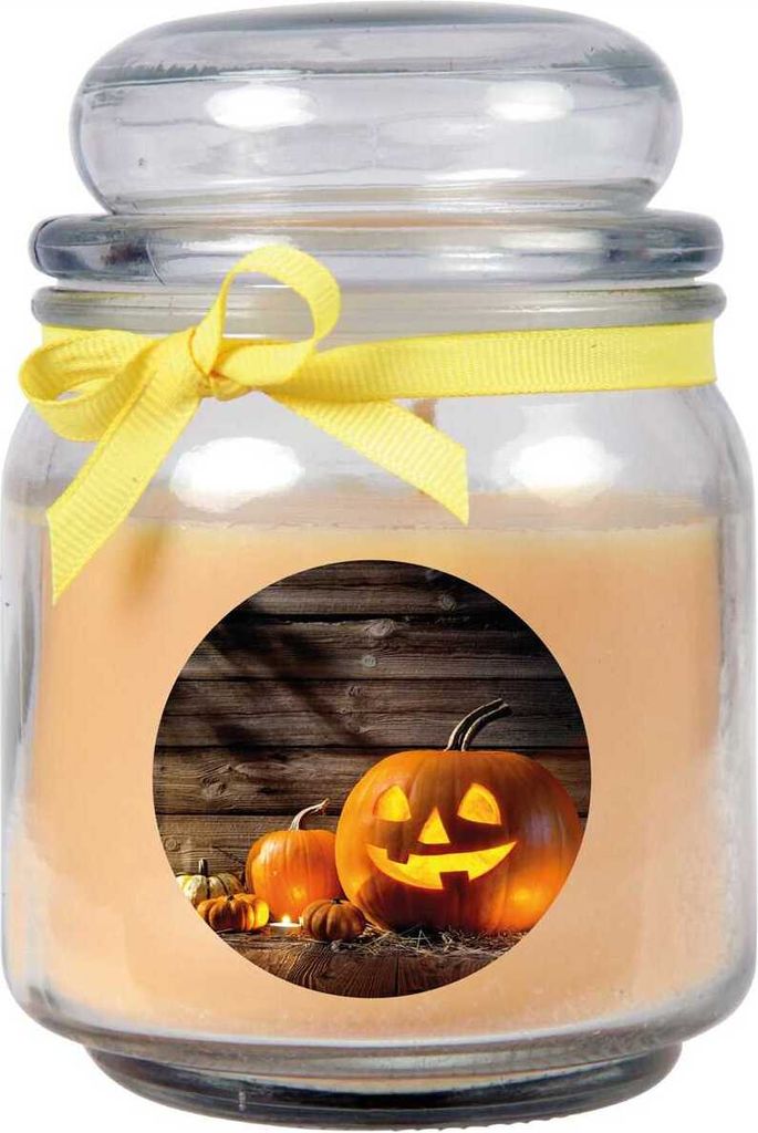 HS Candle "Halloween" Duftkerze im Bonbonglas - viele Produktbild 