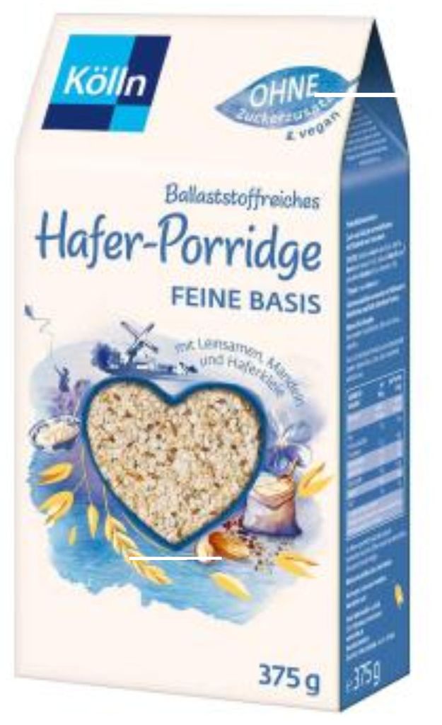 Kölln 2722828 Kölln Feine Basis 375,0 g Obrázek produktu 