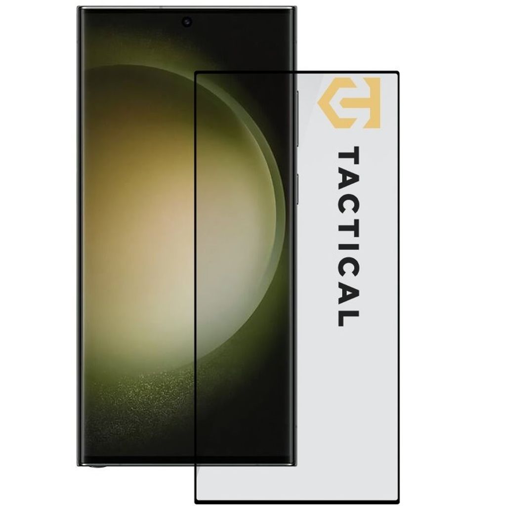 Tactical Glass Shield 5D Schutzglas für Samsung Galaxy S23 Ultra - Optimaler Displayschutz KP25877