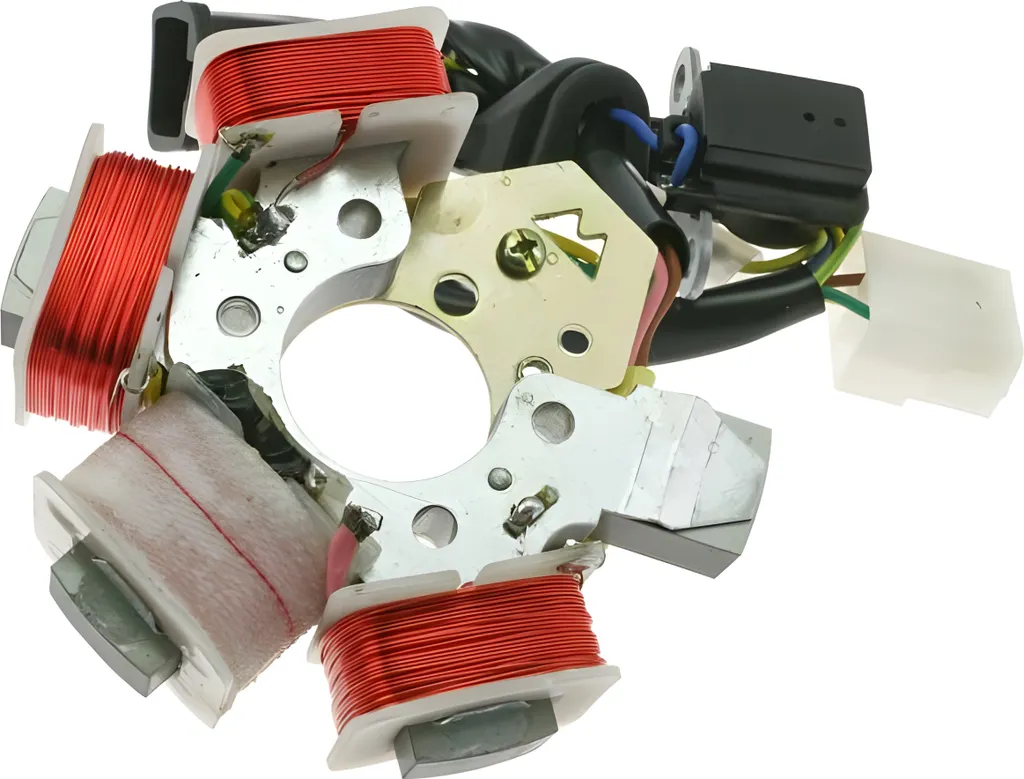 Stator d'allumage type origine pour moteur Piaggio Purejet 50 injection 12V