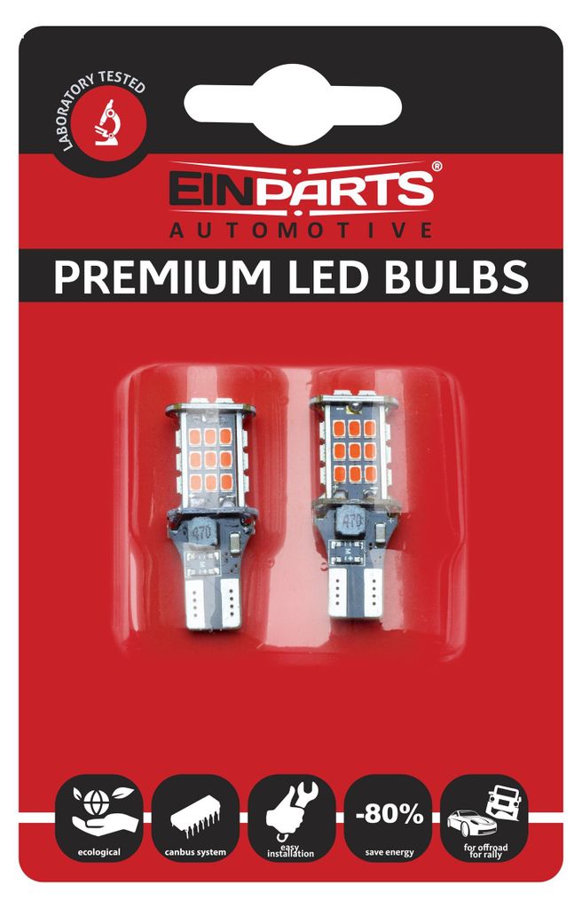 Einparts Automotive LED žárovky W16W T15 pro Volkswagen, Obrázek produktu 