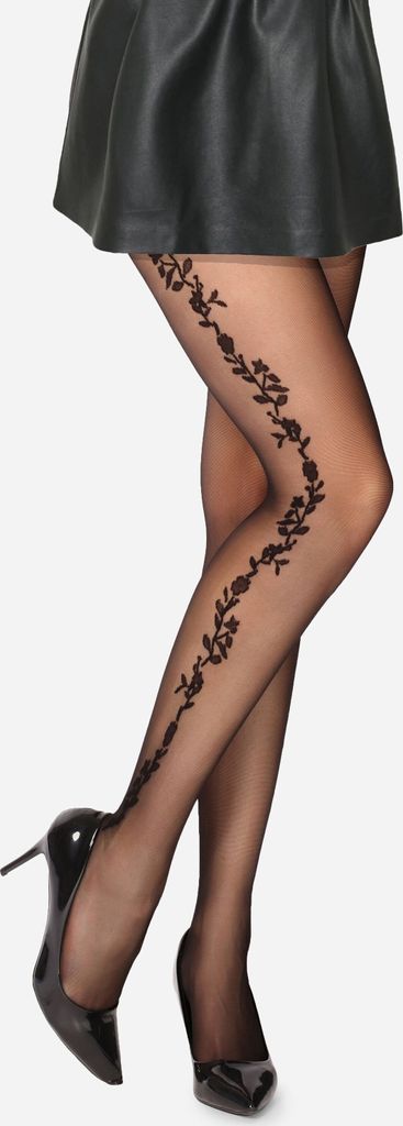 Merry Style Damen Strumpfhose MS 284 20 DEN (Schwarz, M (36-40)) .