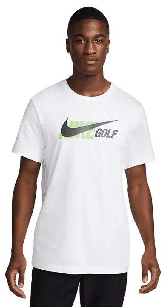 Weißes Nike Golfshirt für Herren