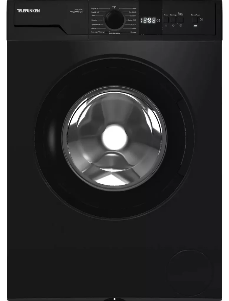 Machine à laver 10kg Telefunken idéale pour familles - 15 programmes