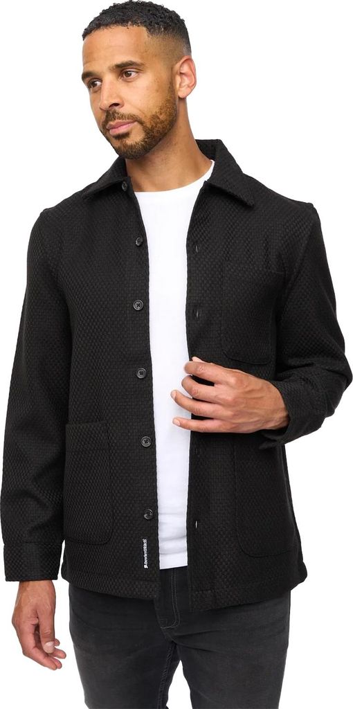 Bewley & Ritch - "Haynerson" Hemdjacke für Herren BG2381 (L) (Schwarz)