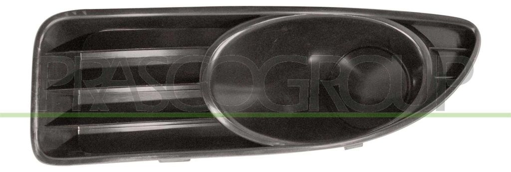 PRASCO Lüftungsgitter Grill Stoßfänger für FIAT Linea (323, 110) Schwarz