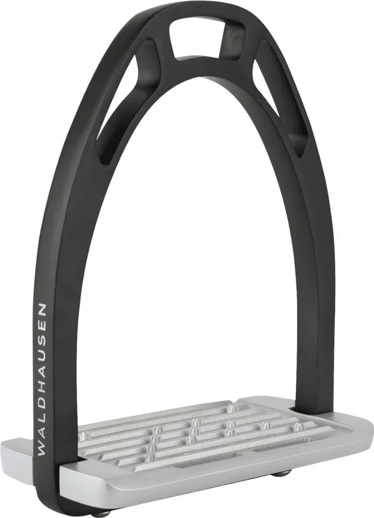 Étriers de Sécurité Aluminium Noir 12 cm : Prévenez les Pieds Coincés