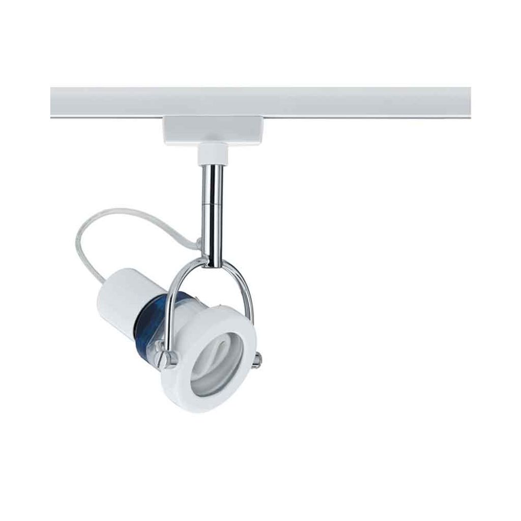 Paulmann URail Schienensystem Light&Easy Spot Ring 1x11W GU10 Weiß 230V Metall