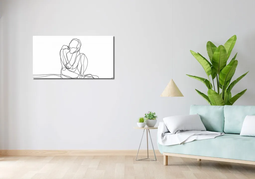 Tableau Image 100 x 50 cm Courbure - Décoration murale grand format
