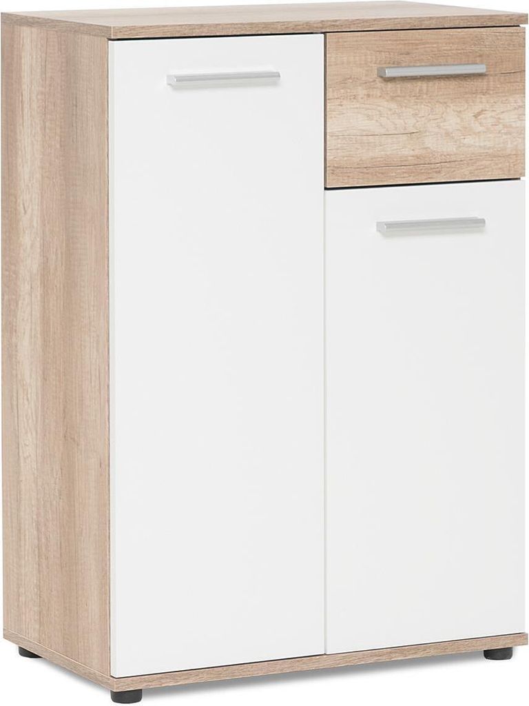 Kommode >Jacklin< in Wildeiche Nachbildung - 60x85x35cm (BxHxT)