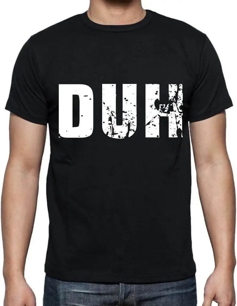 Herren Grafik T-Shirt Duh Öko-Verantwortlich Vintage Jahrgang Kurzarm Lustige Druck Geburtstag Geschenk Mann