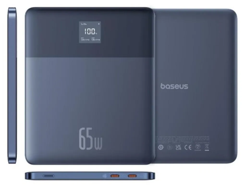 Baseus Blade2 Batterie 12000 mAh Bleue : Fini les Panne de Batterie