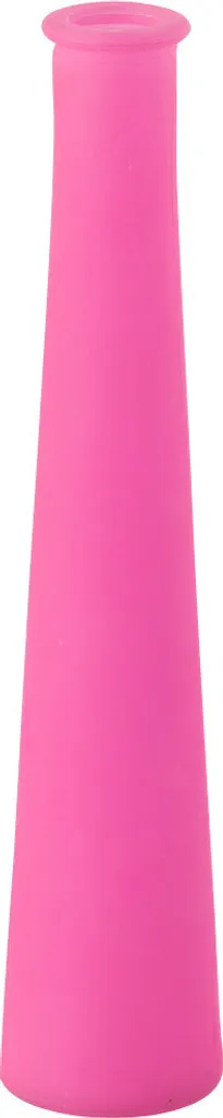 Vase Cylindrique en Verre Rose Néon pour Fleurs et Déco de Maison Pop