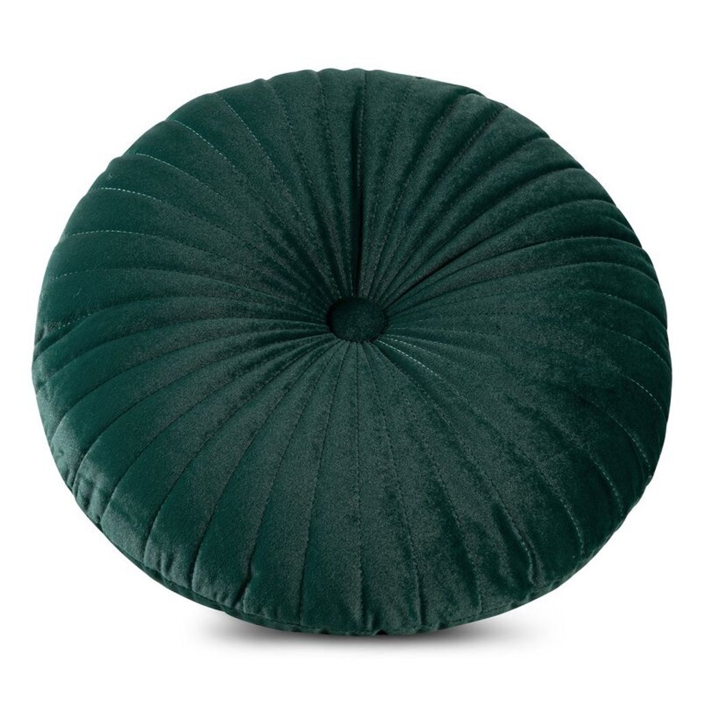 Eurofirany Dekokissen rund grün 20 cm x 40 cm Produktbild 1