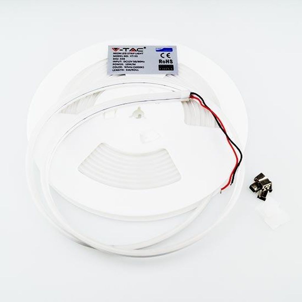 V-TAC VT-55 Led neon flex striplight 10W/M chip samsung SMD Immagine del prodotto 