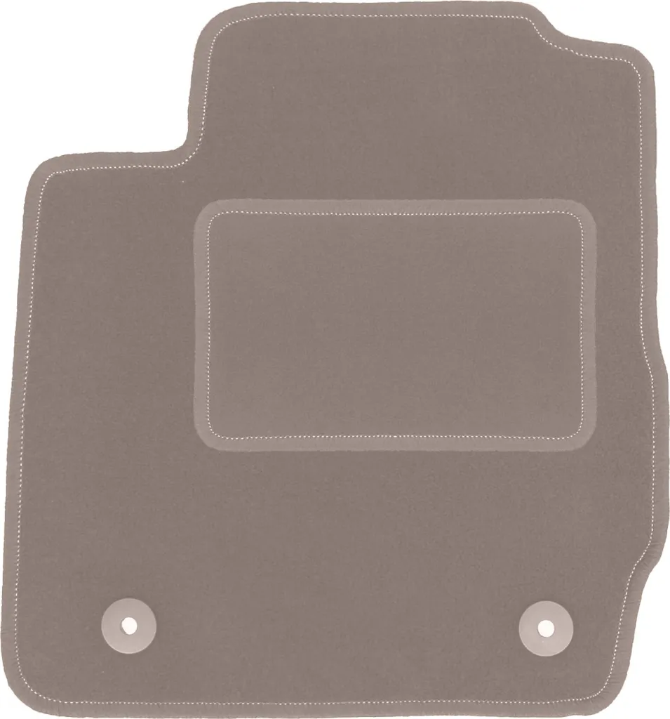 Set di tappetini in velluto per Mazda 2 II (2007-2014) in pelle