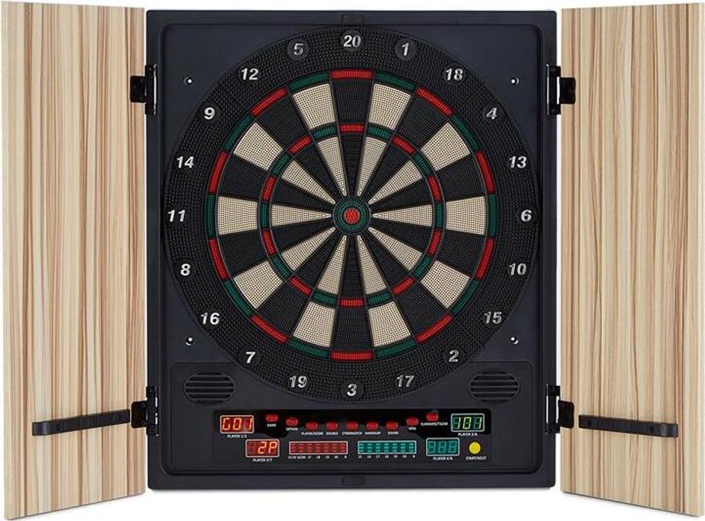 klarfit Dartmaster 180, béžový, terč na šipky, šipkový Obrázek produktu 
