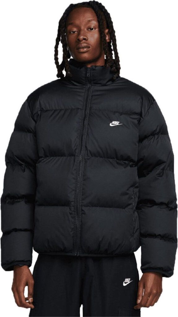 Nike Club Puffer Jacket Herren Steppjacke Puffer Jacke FB7368 010 : XL Grösse - Bekleidung: XL
