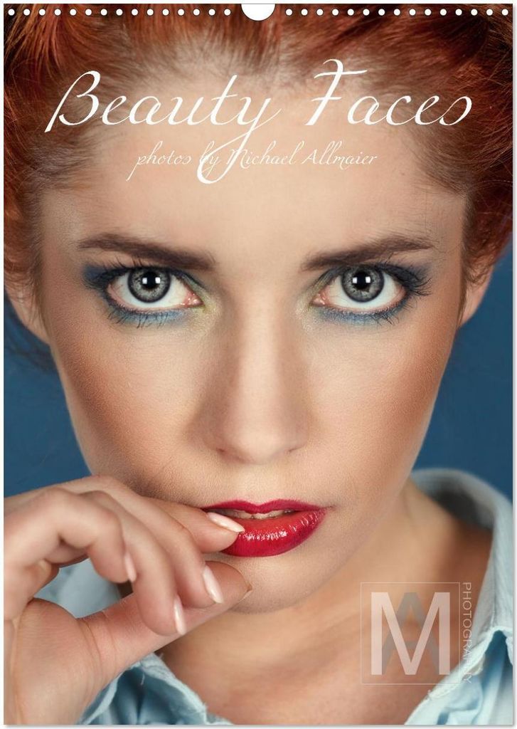 Beauty Faces - Photos by Michael Allmaier (Wandkalender 2026 DIN A3 hoch), CALVENDO Monatskalender