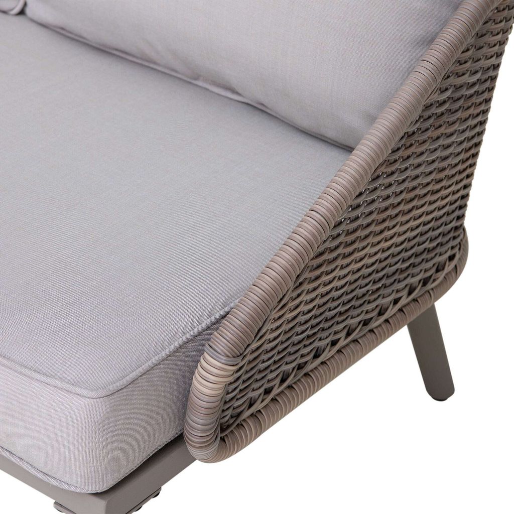 Sunjoy Stahl/Rattan Garten Tagesbett PORTO Kaufland.de
