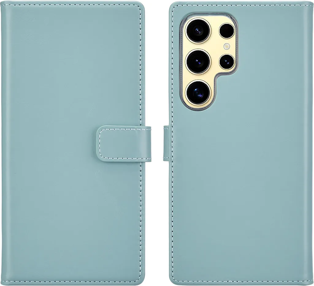 Custodia Selencia Air Blue Samsung Galaxy S25 Ultra | Vera Pelle Chic