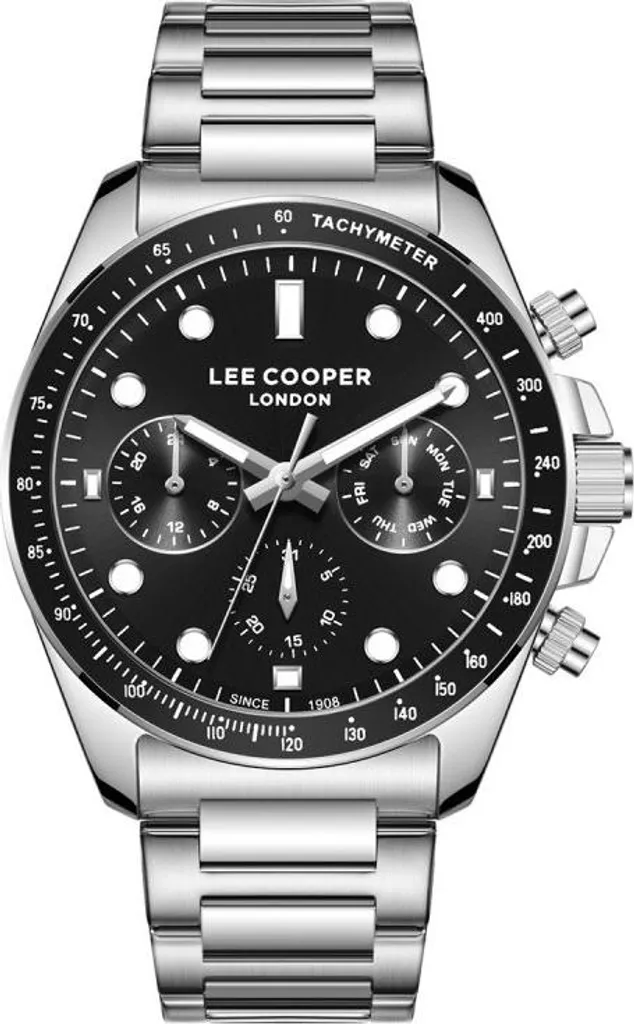 Montre Quartz Lee Cooper LC08215.350 Landry Haute Précision et Acier Inox
