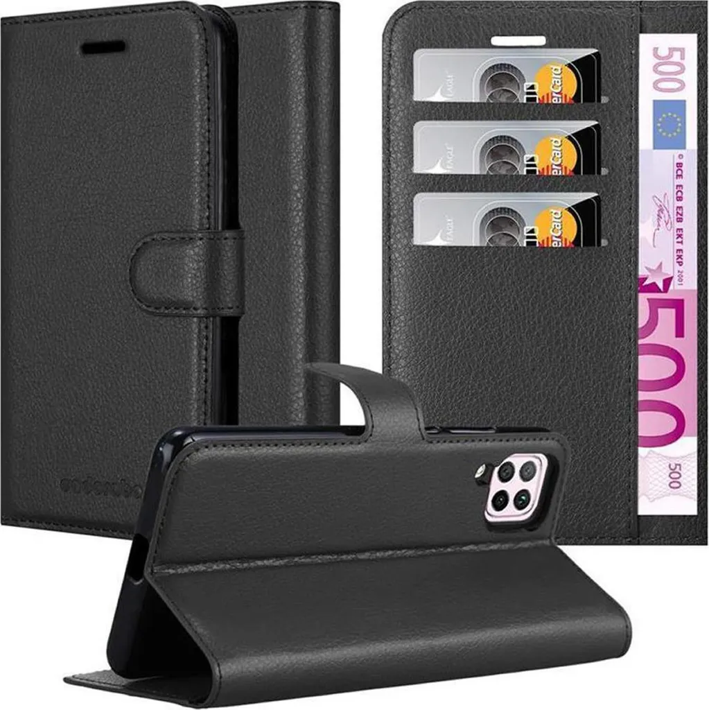 Cadorabo cover per Huawei NOVA 6 SE / P40 LITE / NOVA 7i cover protettiva in nero per cellulare Case Cover