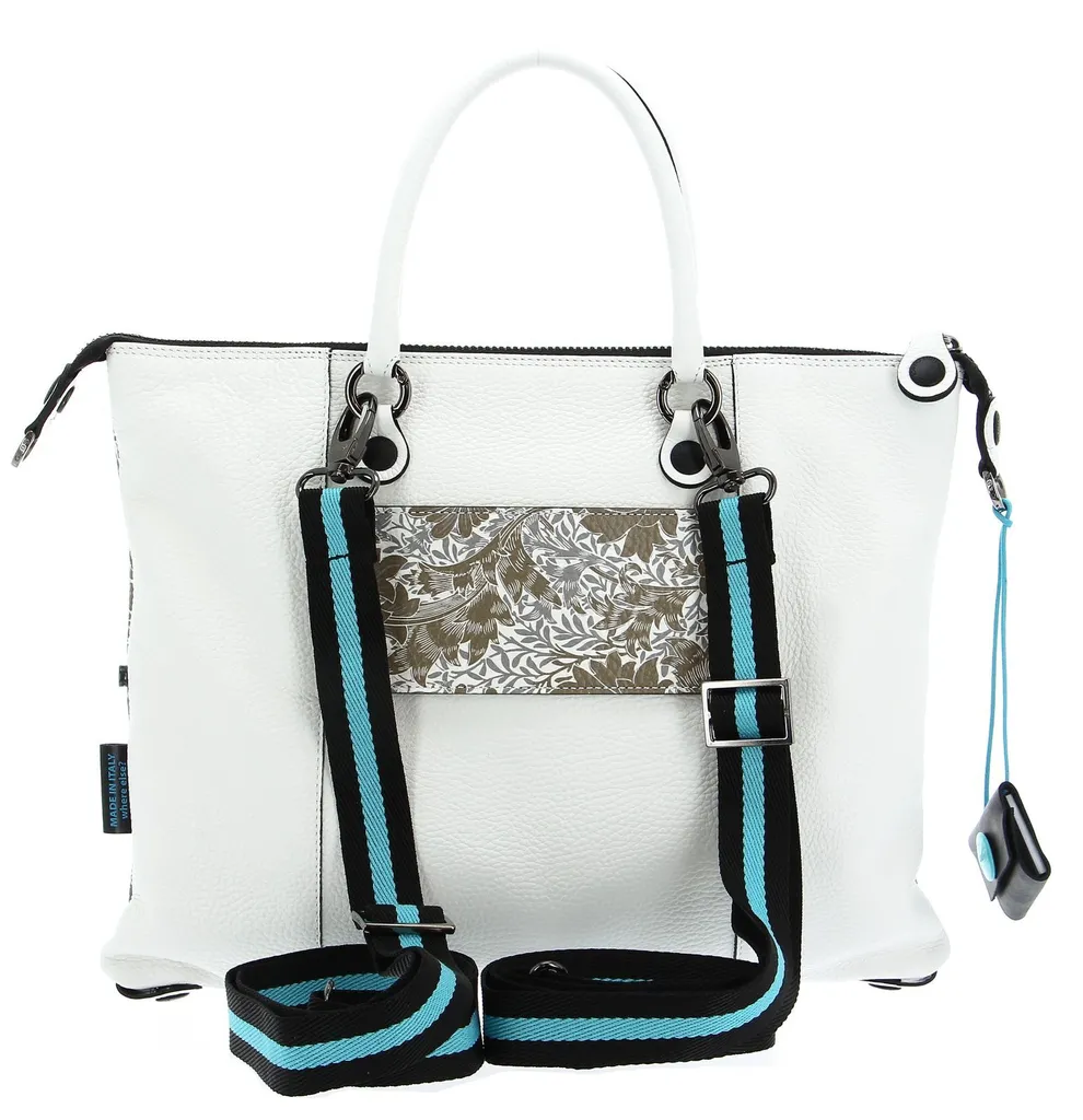 Sac Cabas Transformable Gabs Cuir G3 Plus Imprimé Fleurs Beige Moyen - 5