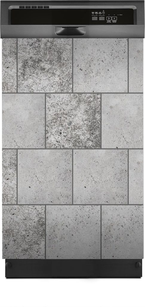 Magnete Dekorative 45x70 cm Küche Magnetmatte Spülmaschine - Kacheln Abstrakt