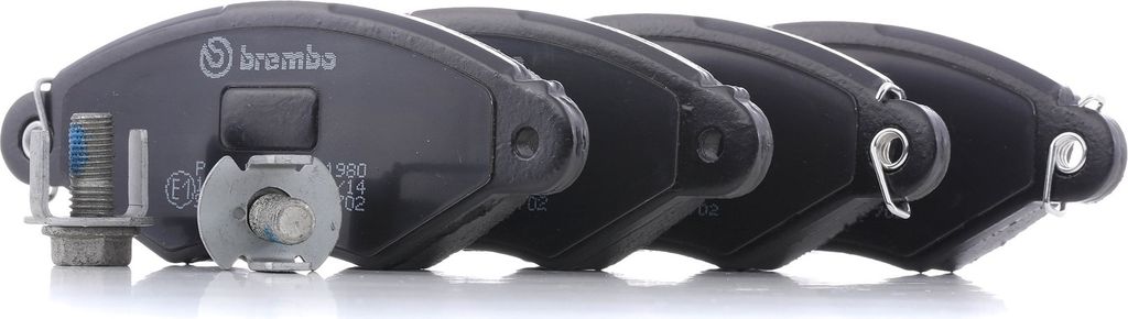 BREMBO P 61 098 - OE 172082 Bremsbeläge für 206 (2A/C), 206 Van, Ducato, Xsara