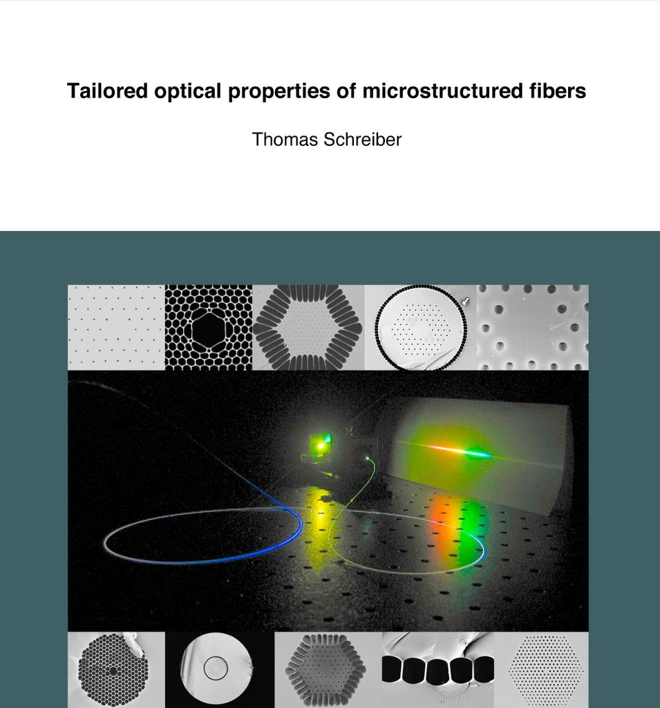 Tailored optical properties of microstructured fibers