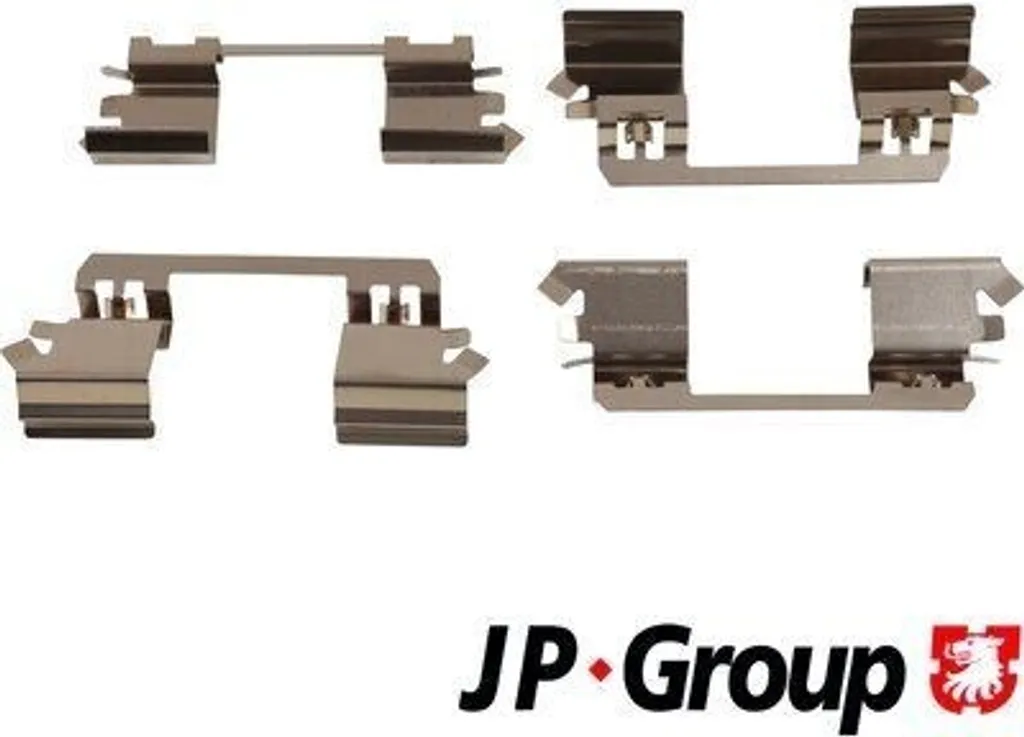 Kit Accessoires Plaquettes JP GROUP 1364003510 pour Mercedes W211 S211
