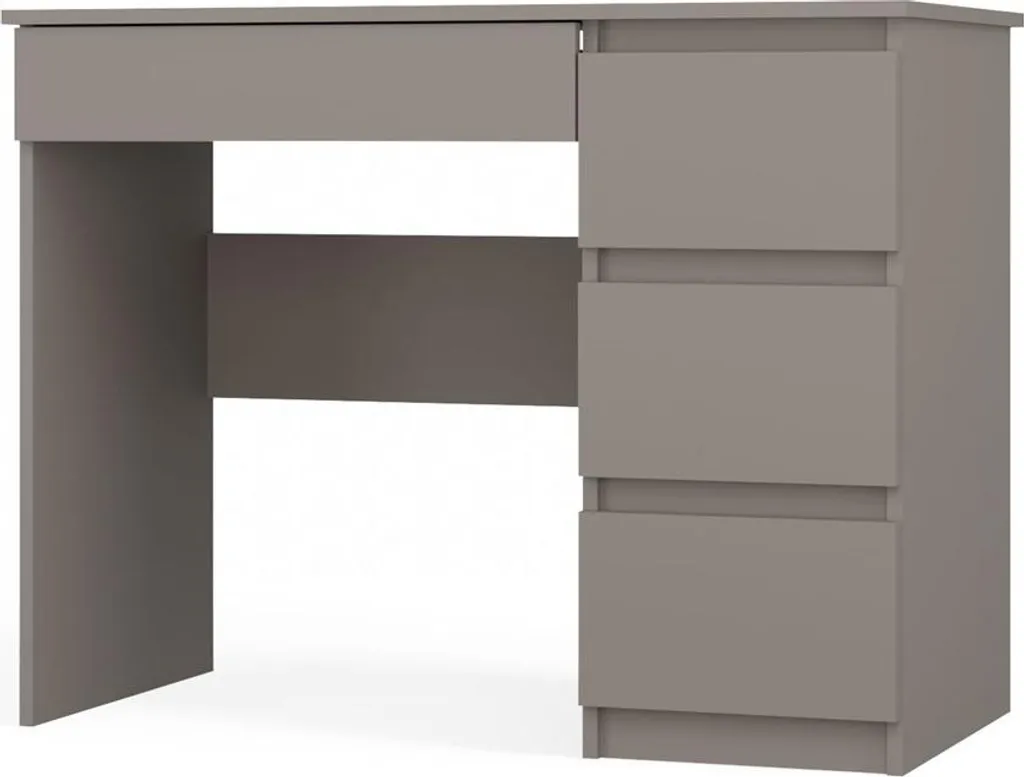 Scrivania TRISTON - grigia, vero design