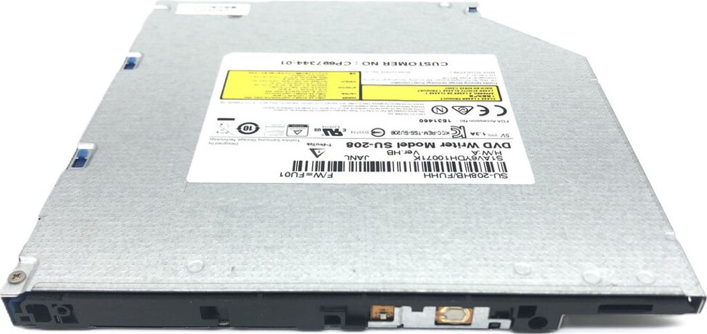Internes Optisches Laufwerk DVD/CD RW Brenner kompatibel für HP ProBook 640 G1 (F1Q68EA)