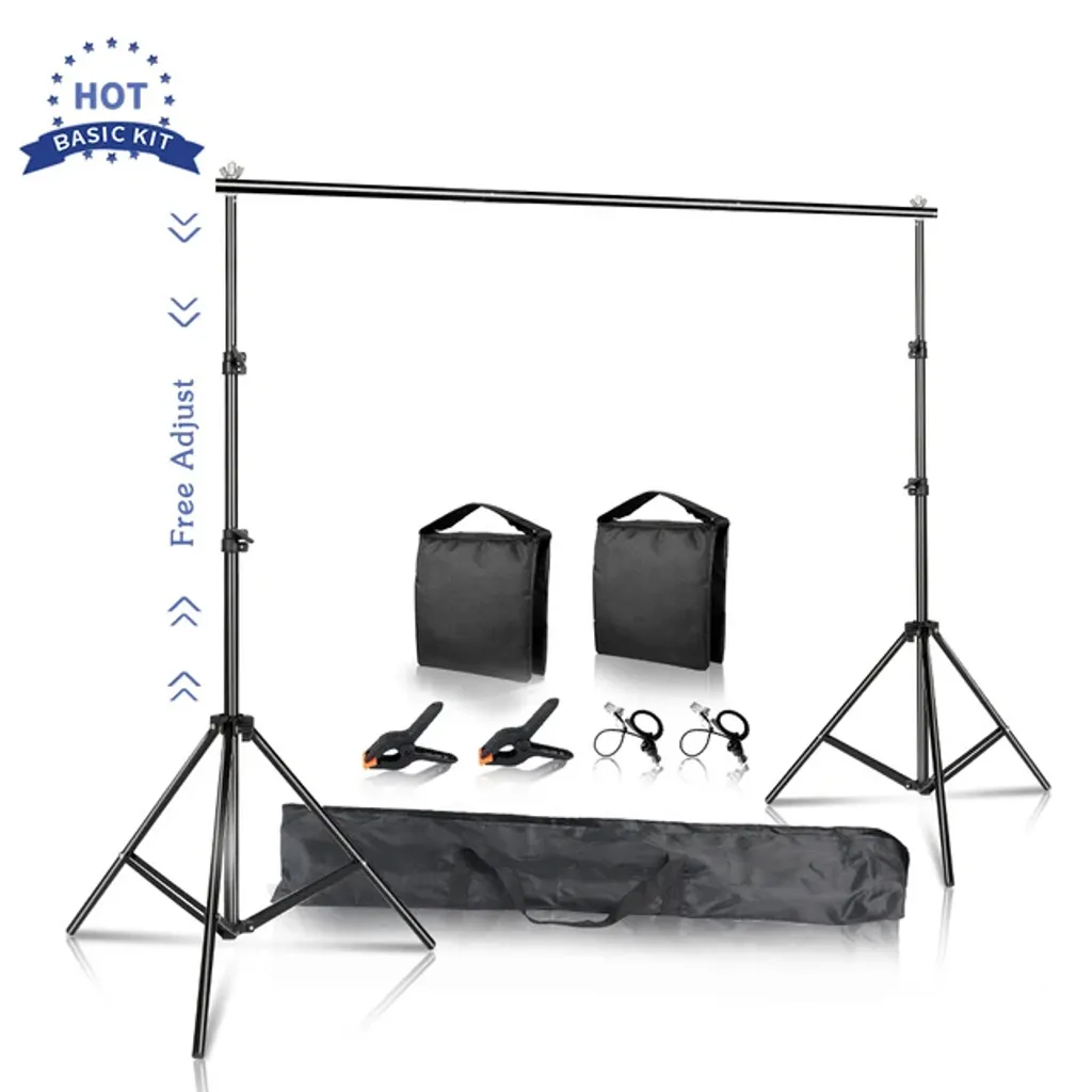 Cornice Fondale 2x2m per Feste e Studio: Supporto Versatile Completo - 2