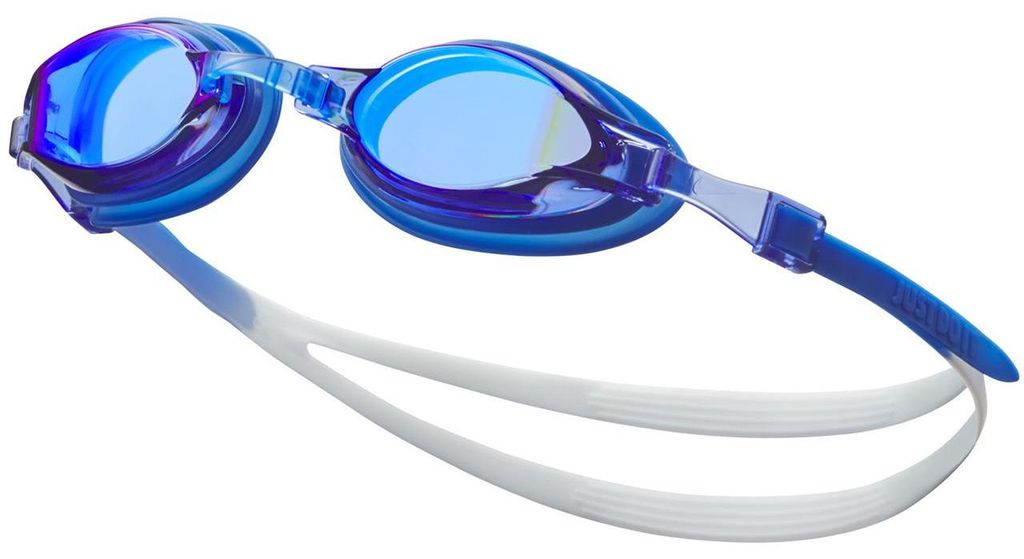 Nike - Chrom Schwimmbrille Verspiegelt MR2374 (Einheitsgröße) (Blau)